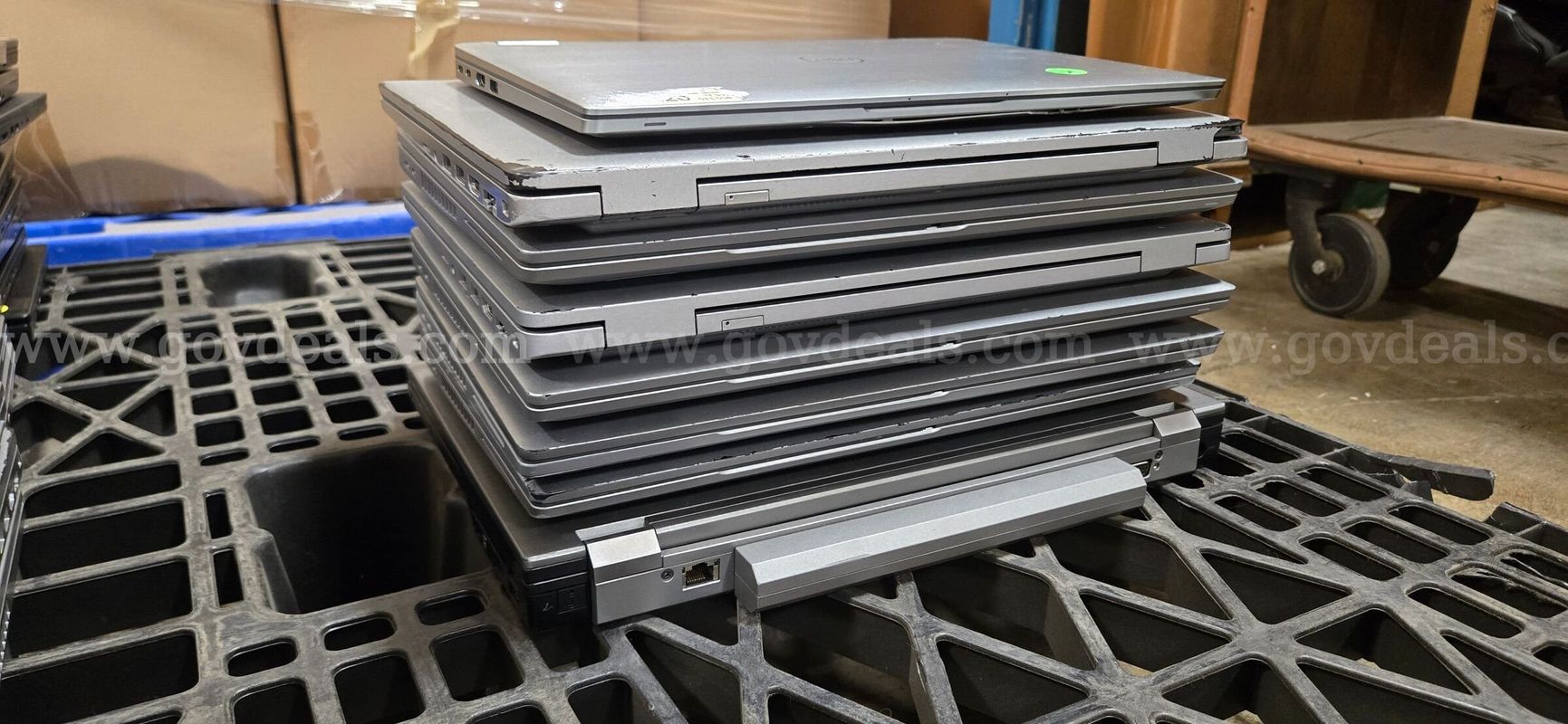 Lot of 8 assorted Dell Laptops