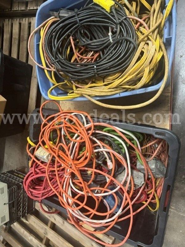 Approx 15 Various Extension Cords