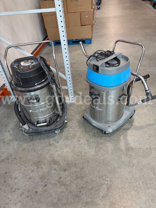 (2) Used shop Vacs