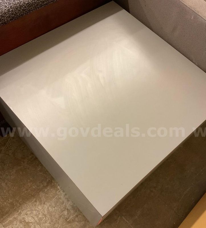 Gray Side Table