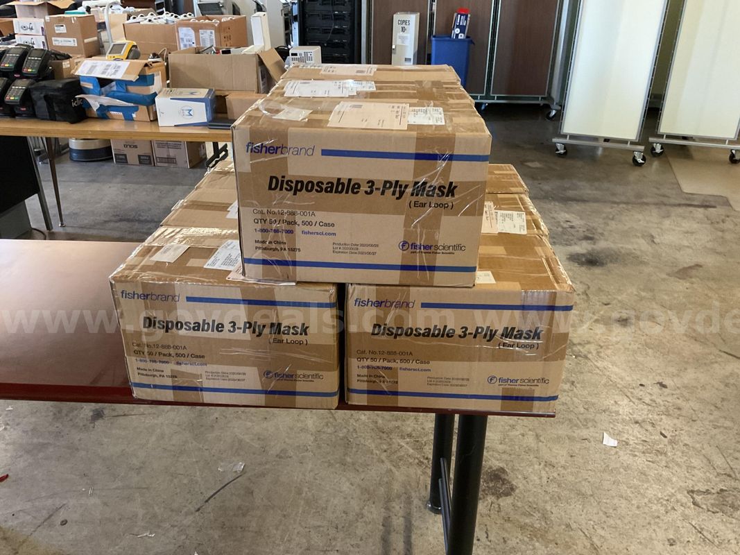 9 Boxes of Disposable Masks