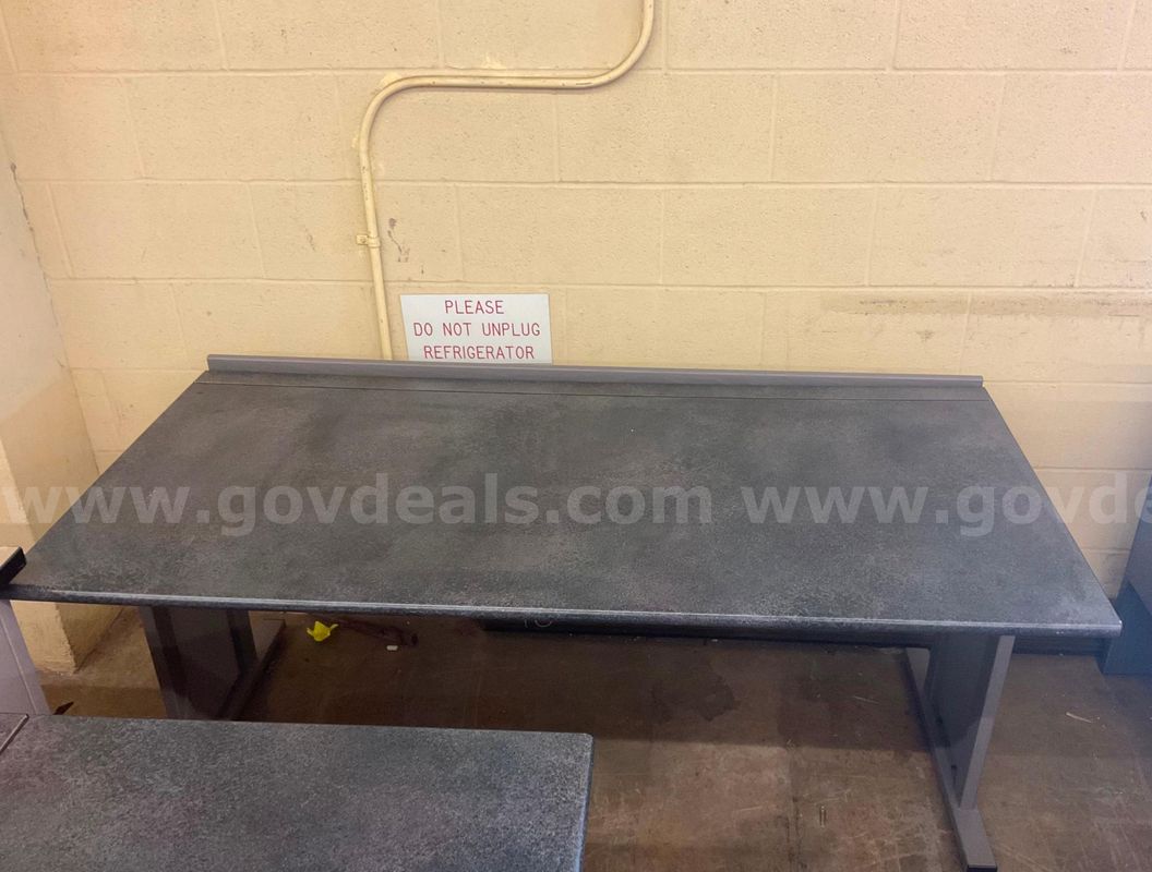 2 Charcoal gray desks