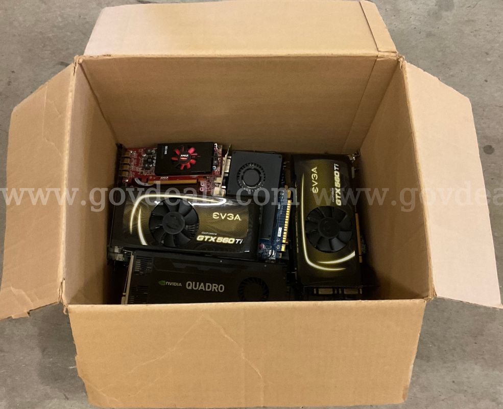 Lot of 31 GPUs