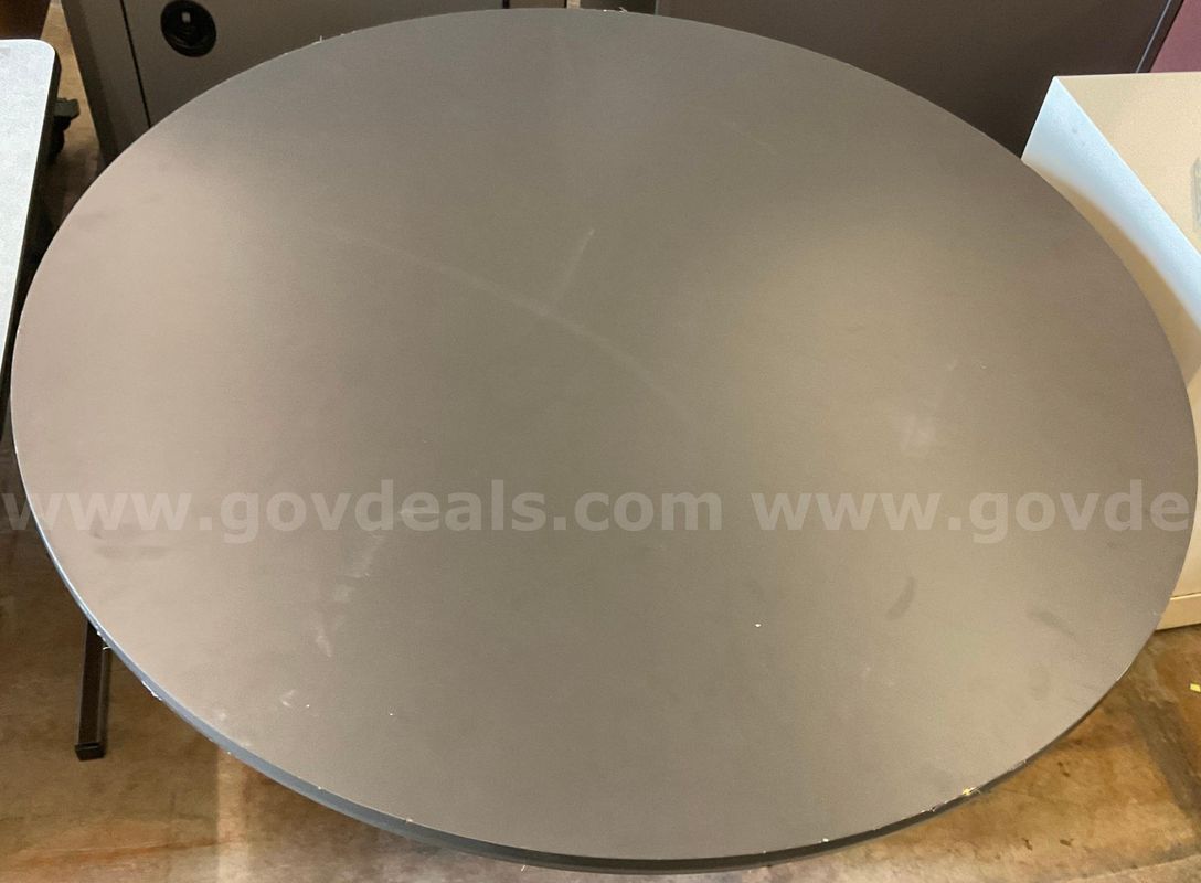 Dark-Gray Round Table