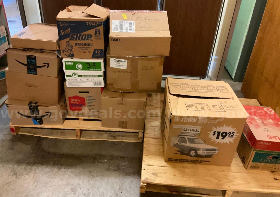 A Lot of Computer Cords and Components