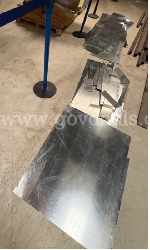 Assorted Sizes of Sheet Metal