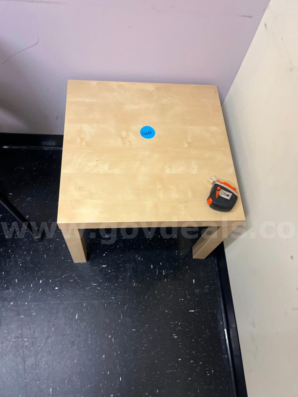 IKEA light wood table