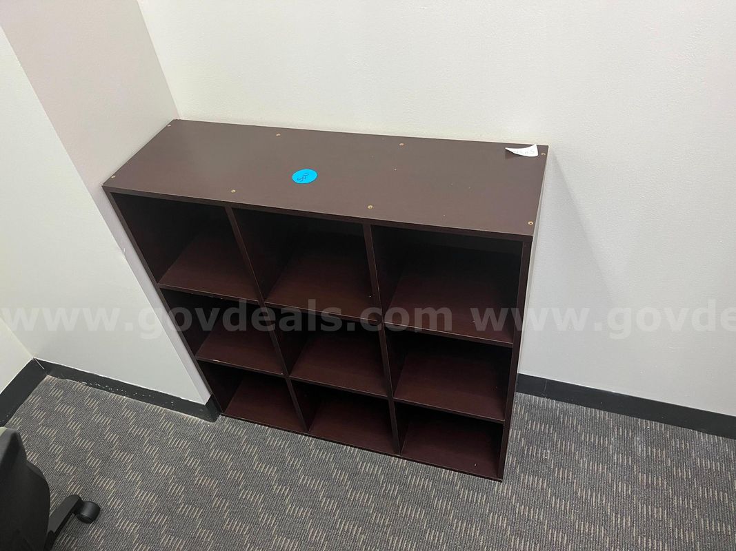 Plum Colored Bookshelf