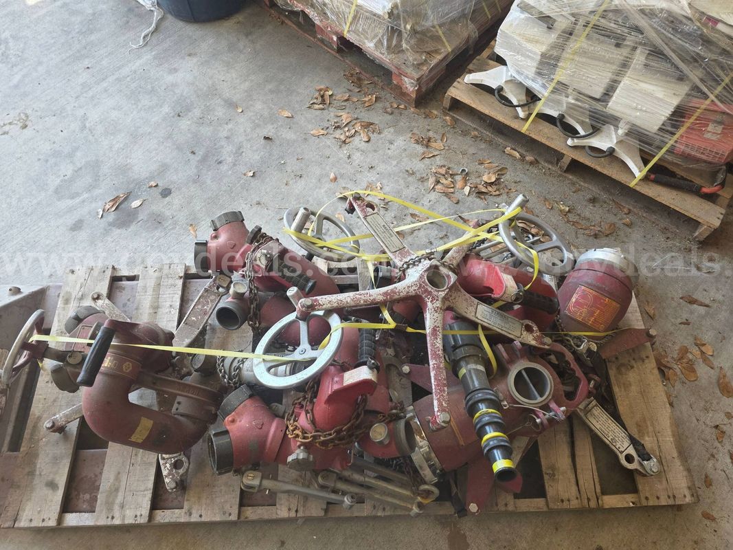 Pallet of Arkron Ground Mounts and Stack Tipos