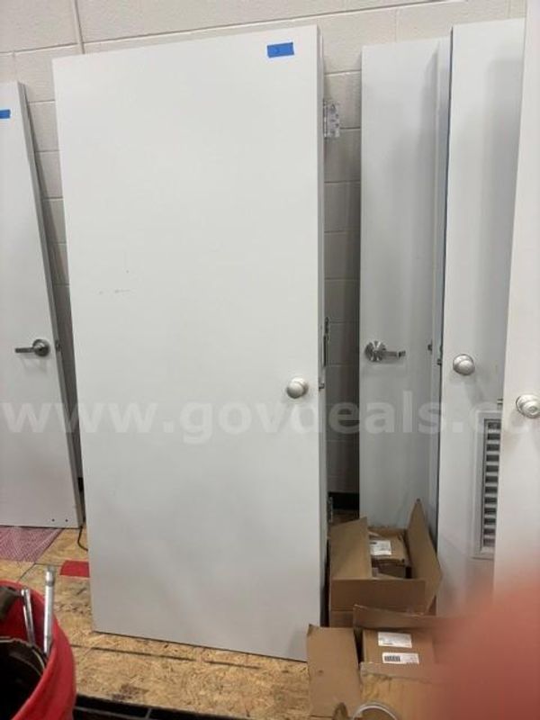 Steel Double Door Set 35.5"x83" Each