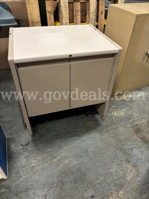 Two Door Heavy Storage Cabinet with Work Top