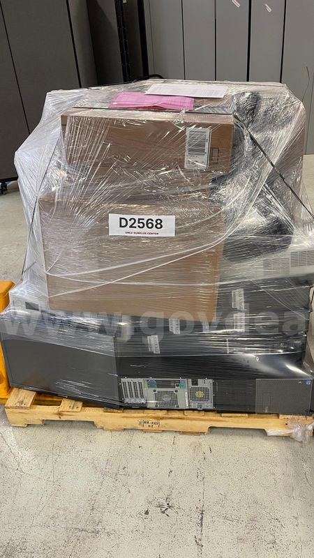 LOT: 1 Pallet SALVAGE Computers & Accessories UNTESTED