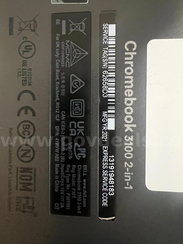 Dell Chromebook 3100 2-in-1