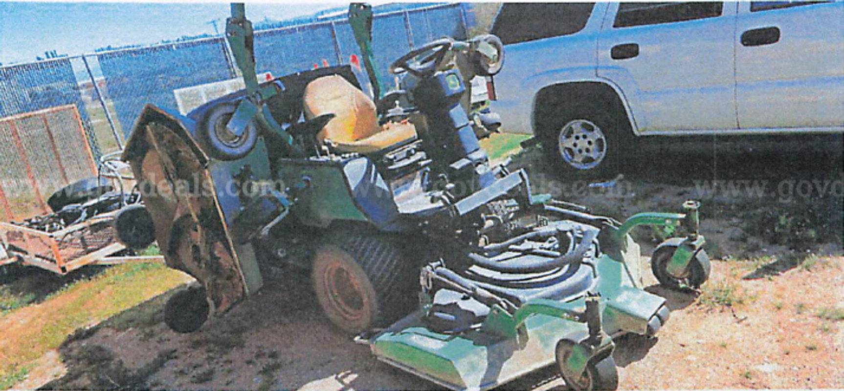 John Deere 1600 WAM mower