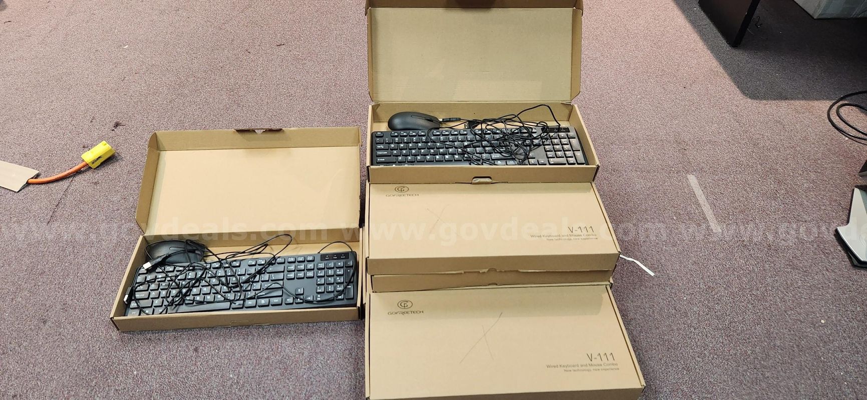 Lot of 12 OEM Dell Keyboard and Mouse Combos