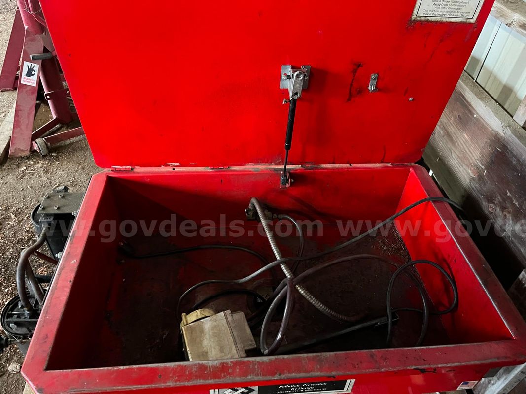 Inland Technology Barrel Top Parts Washer