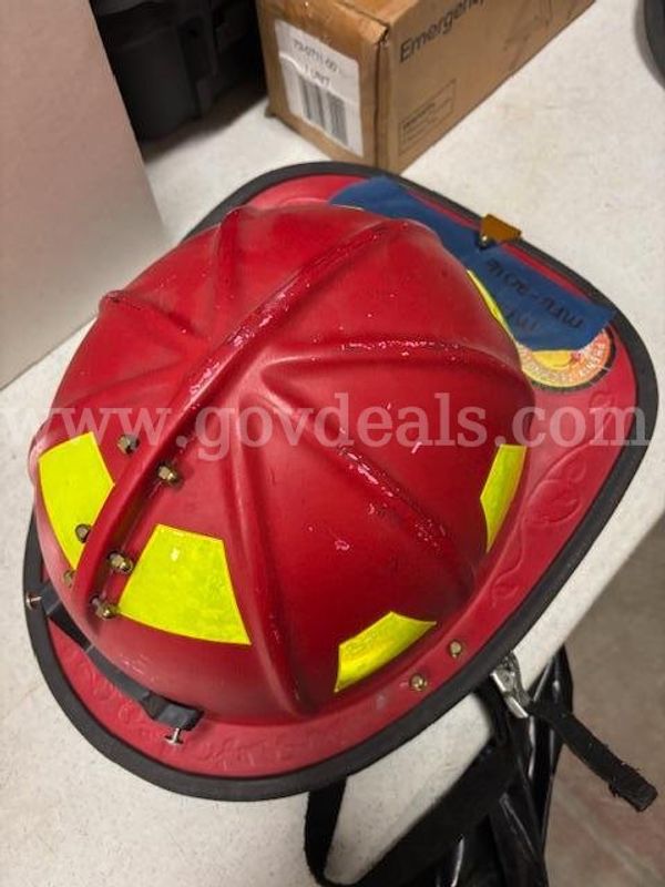 Used/Expired Fire Helmet