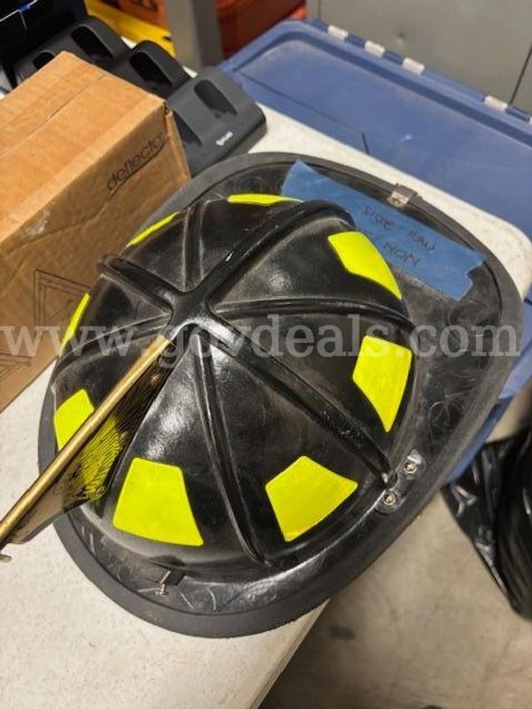 Used/Expired Fire Helmet