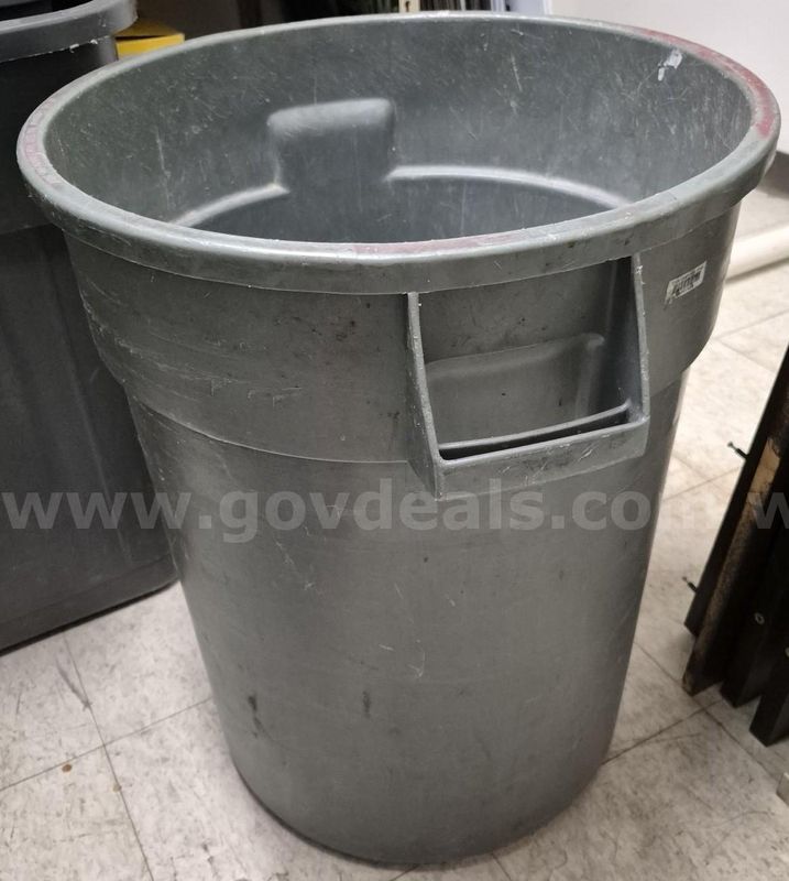 Waste, Garbage, Trash Can Bin and Caddie Grey, Black