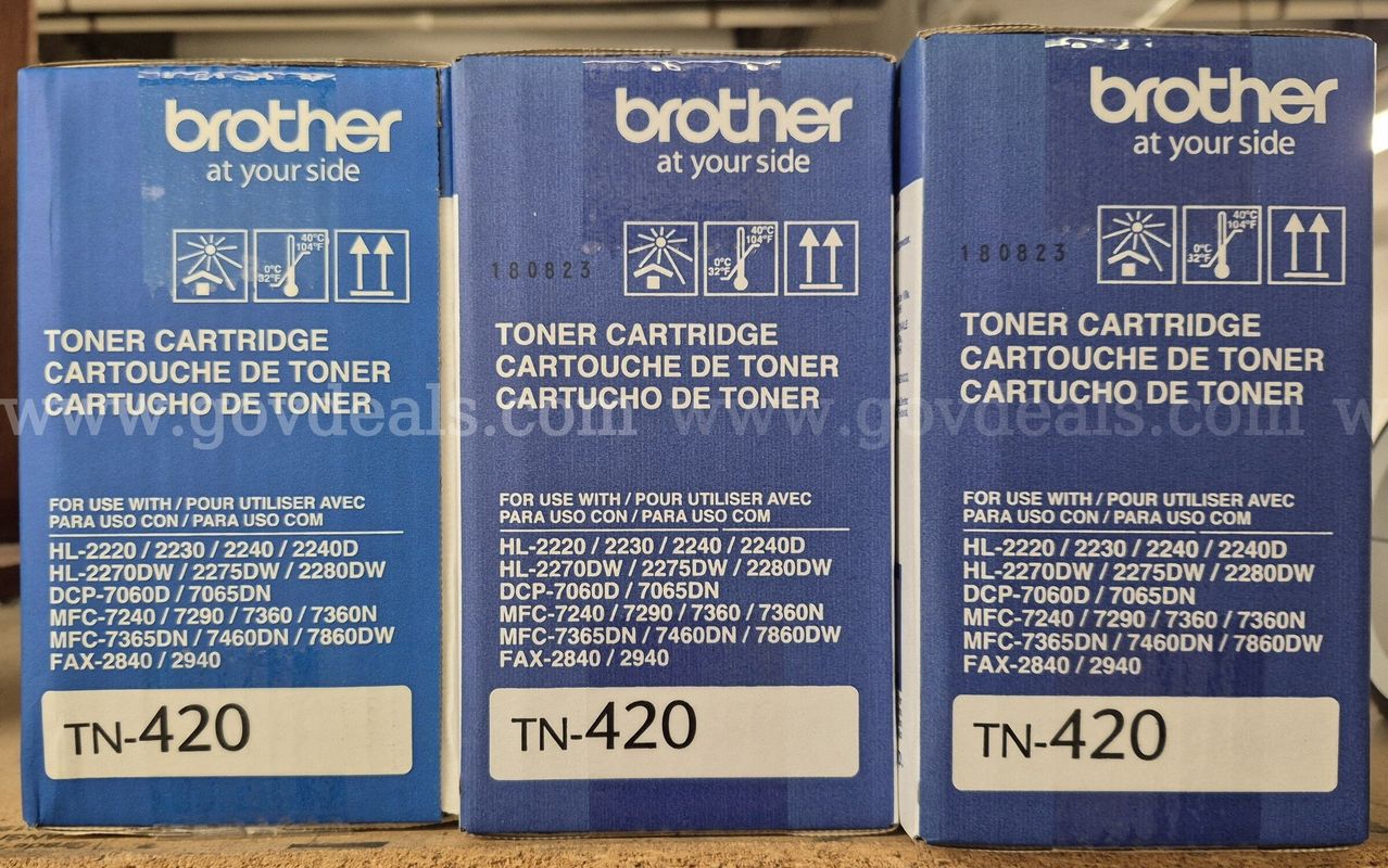Brother Toner TN 420 Lot of 3
