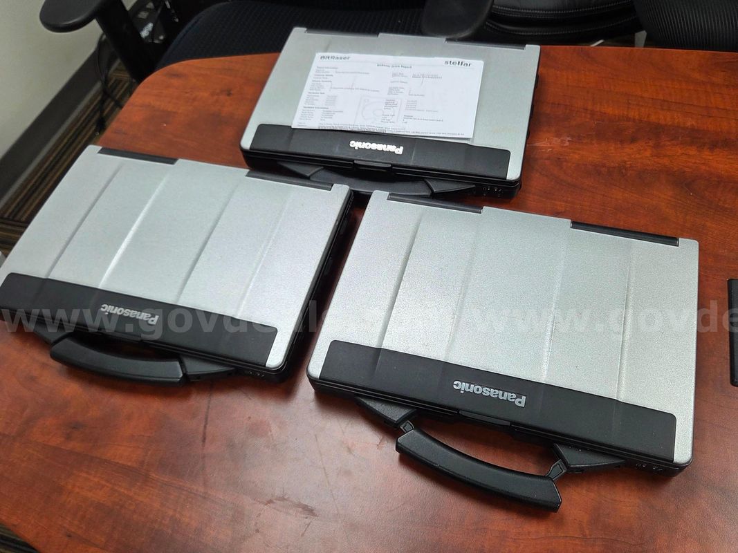 Lot of 3 Panasonic Toughbooks CF-53