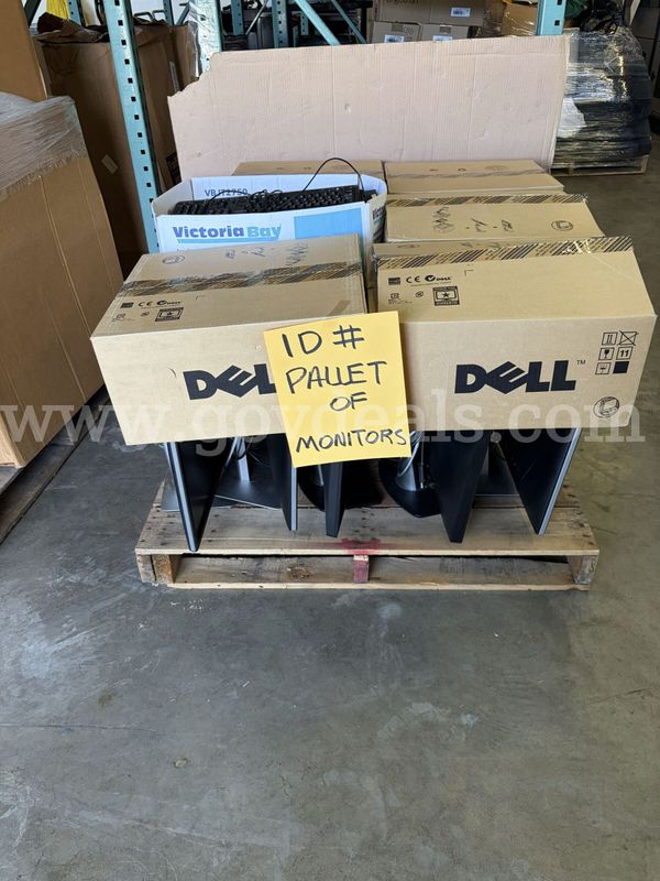 Pallet of Monitors