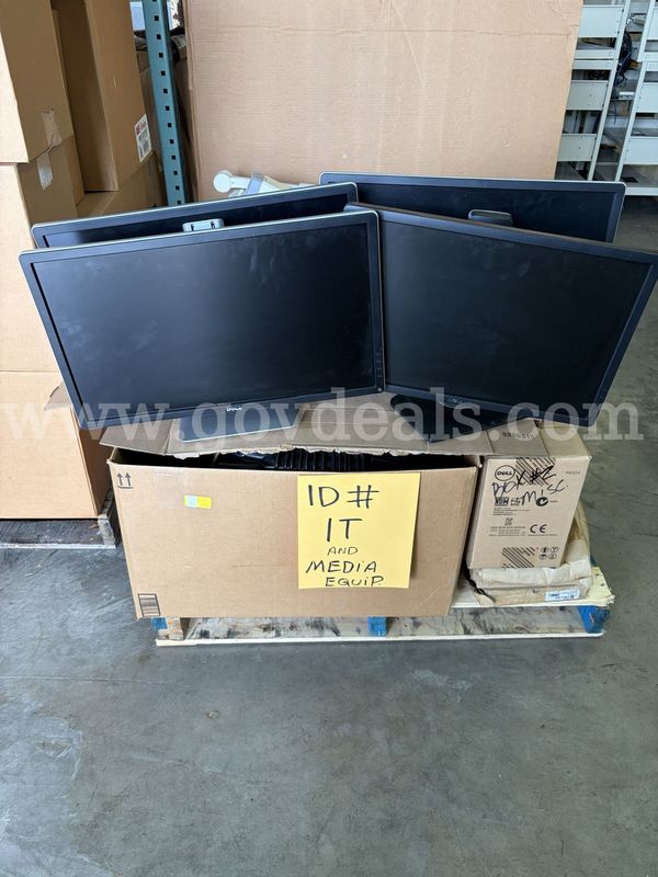 Pallet of IT/Media Equipment