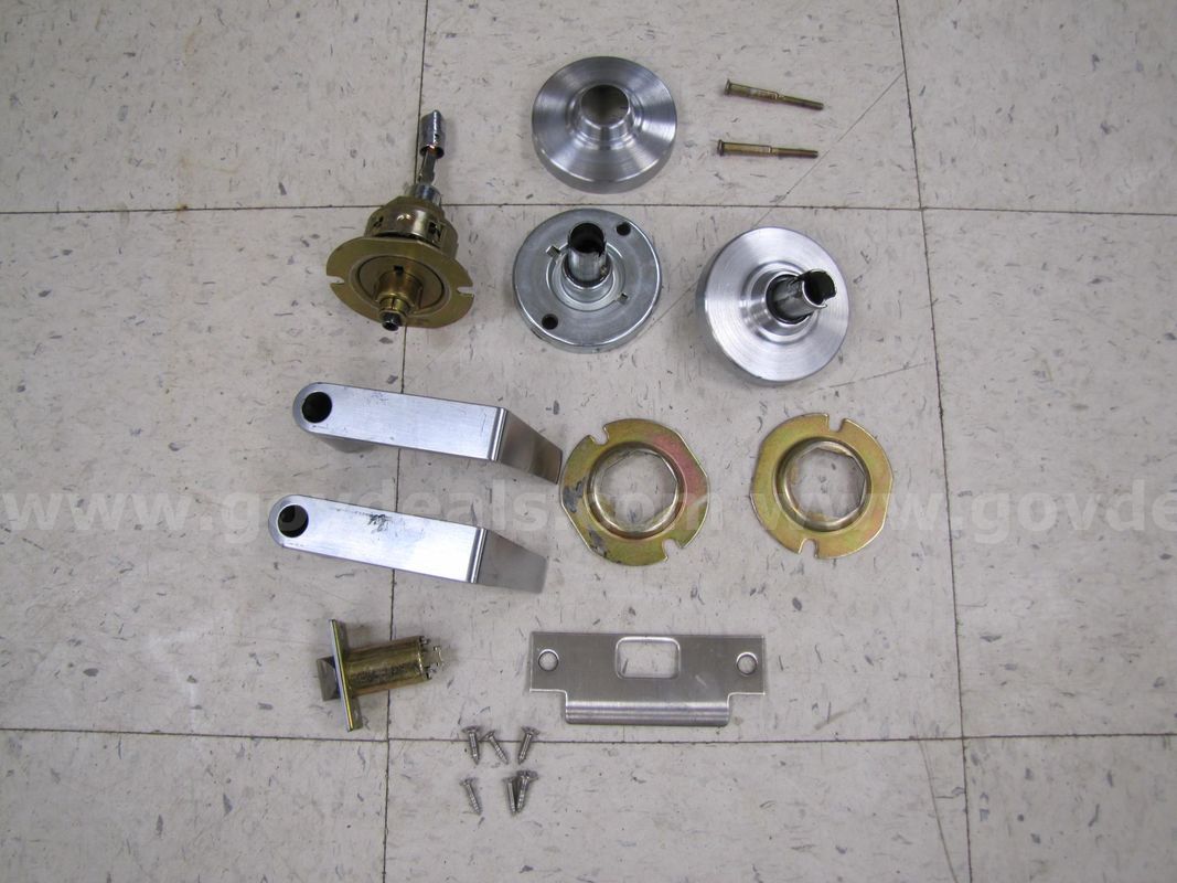 Disassembled door handle