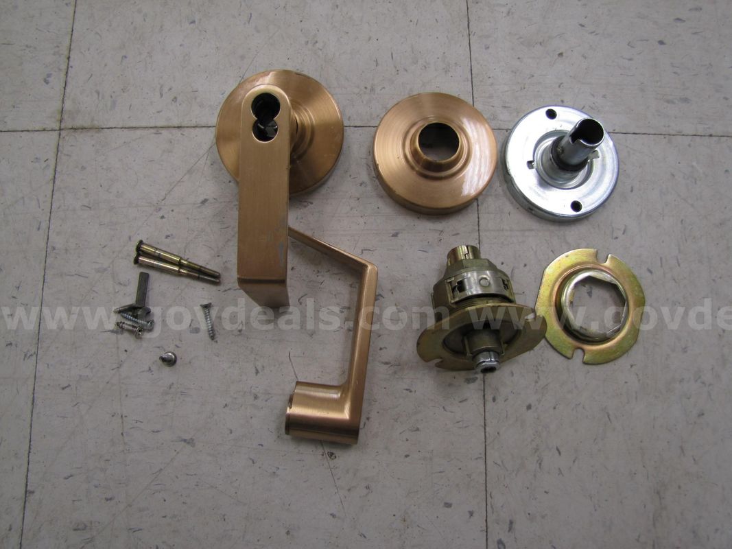 Disassembled door handle