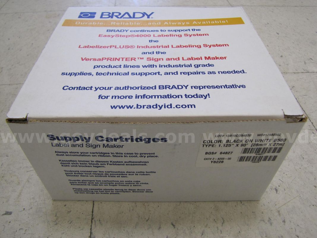 Supply cartridges for labels & sign makers