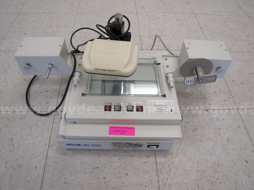 Eyecom DRS 3000 with attached Micro Image Capture 5