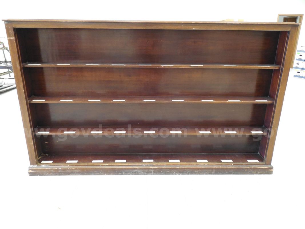 Large wooden bookcase