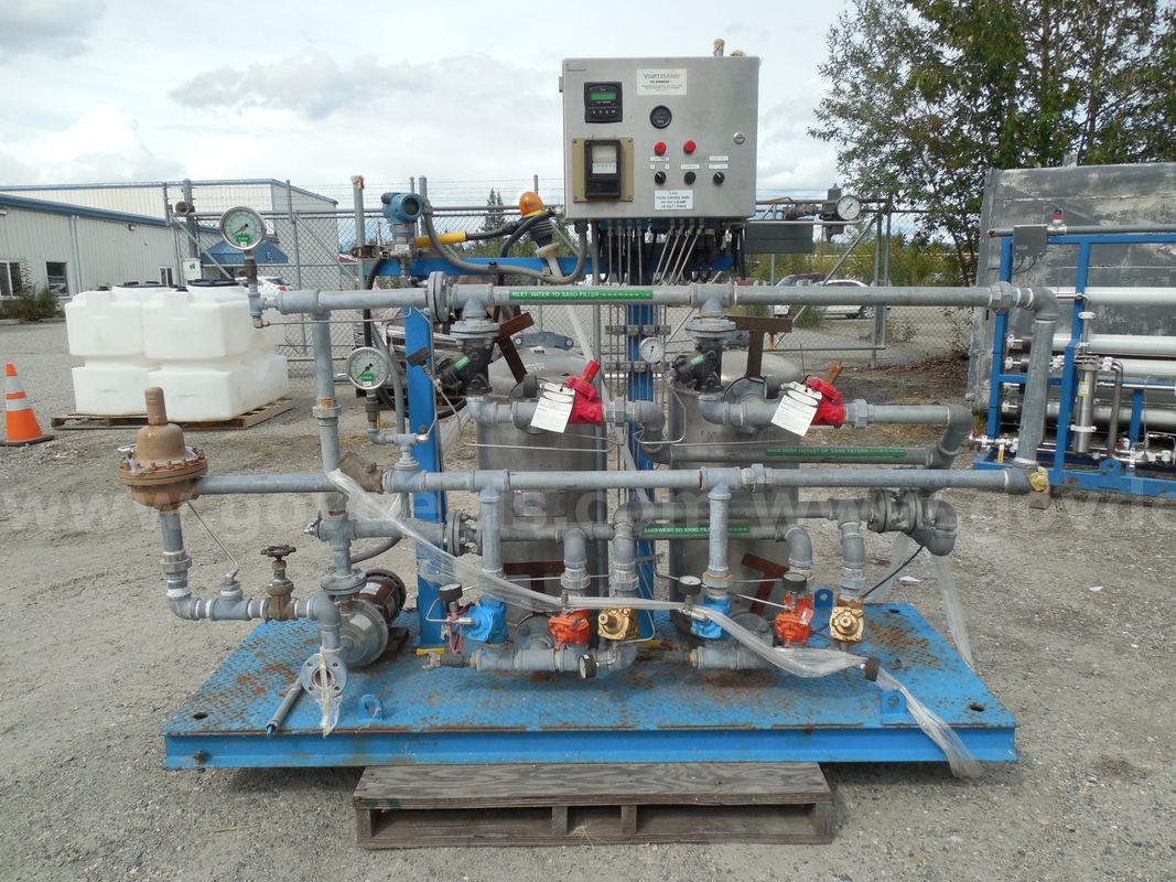 Large sand based filter