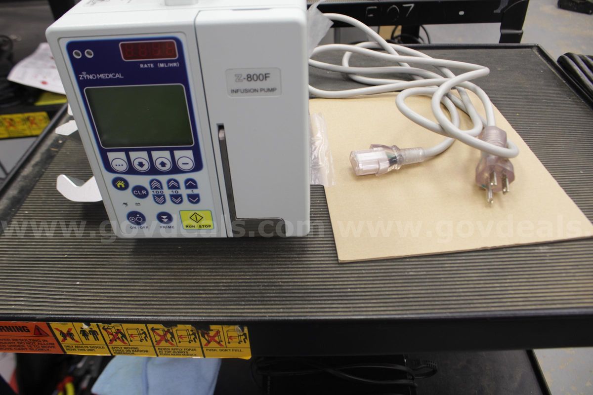Zyno Medical Infusion Pump  Model: Z-800F