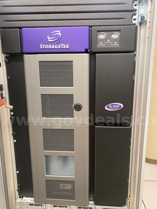 (1) SUN StorageTek Streamline SL500 Tape Library - 85 Tape Drives Included