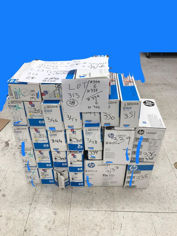 (28) Assorted HP Laserjet Toner Cartridges