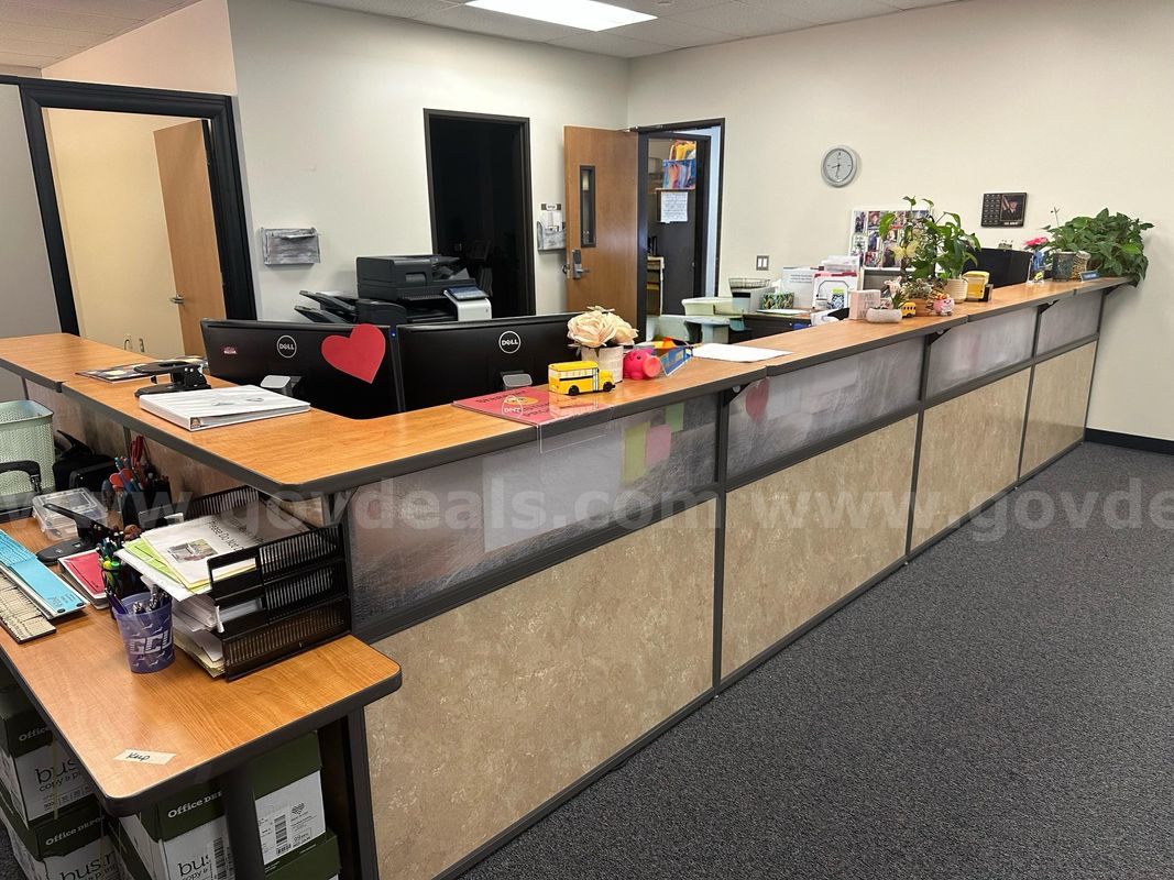 2 Person Workstation with Counter